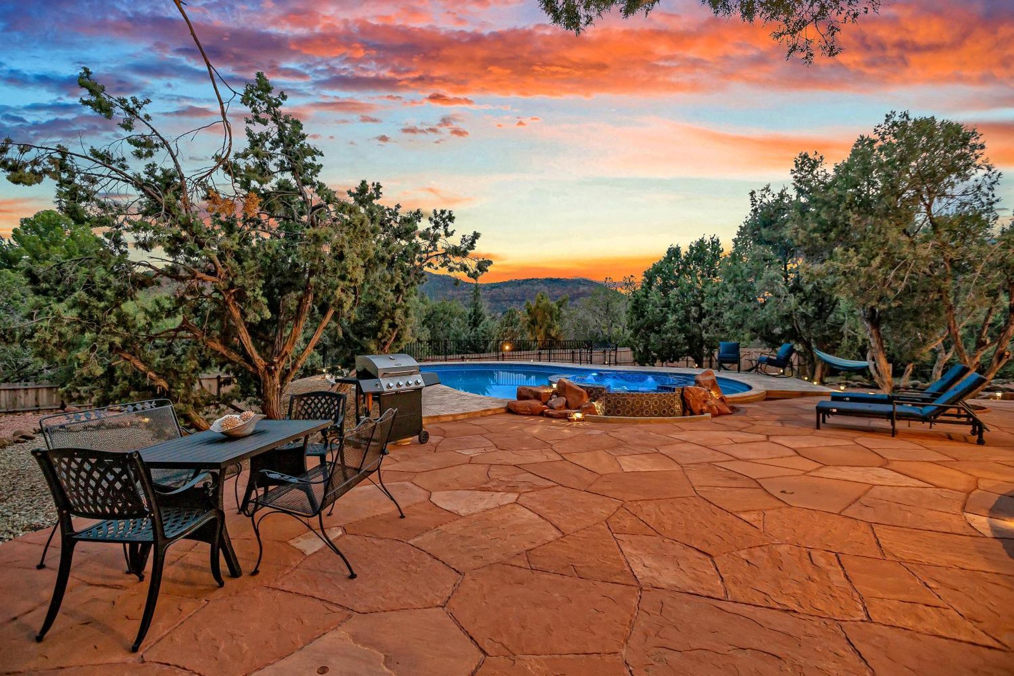 Sedona'S Paradise Found, Saltwater Pool And Hot Tub, Private Oasis! 외부 사진